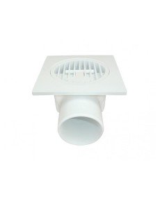 Plastic Floor Drain 10x10 cm 50 mm Side Outlet