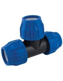 Poelsan Blue 20X20X20 Coupling Tee