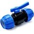 Poelsan Blue Coupling Ball Valve 20X20 mm