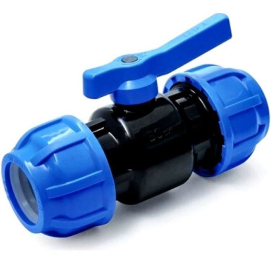 Poelsan Blue Coupling Ball Valve 20X20 mm Poelsan Blue Coupling Ball Valve 20X20 mm