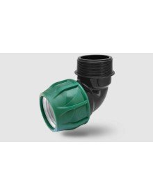 Poelsan Black 20X1/2 Male Elbow