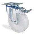 Polyamide Swivel Wheel with Brake 80 mm Polyamide Swivel Wheel with Brake 80 mm