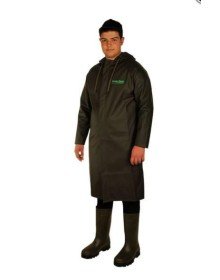 Polly Rain Topcoat PVC Raincoat Size XL