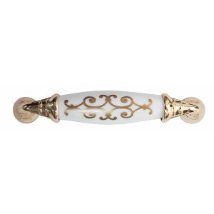 Classic Cylinder Handle Gold 96 mm