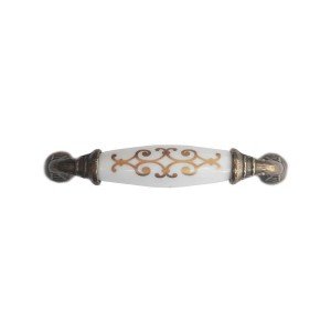 Classic Cylinder Handle Antique Yellow 96 mm