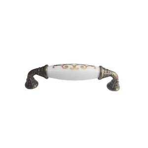 Classic Cylinder Handle Antique Yellow 96 mm