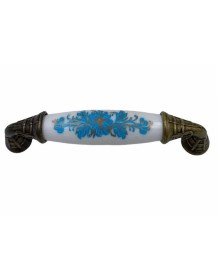 Classic Cylinder Handle Antique Yellow 96 mm Code 147