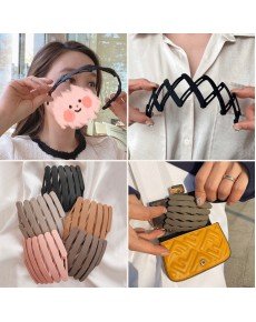 Portable Foldable Hair Crown Hair Clip