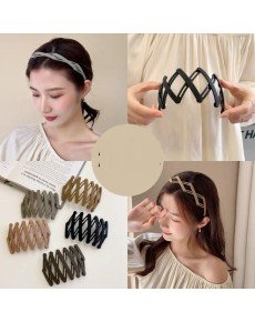 Portable Foldable Hair Crown Hair Clip Portable Foldable Hair Crown Hair Clip