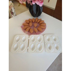 Practical Kibbeh - Filled Cookie Making Apparatus 3 Pieces