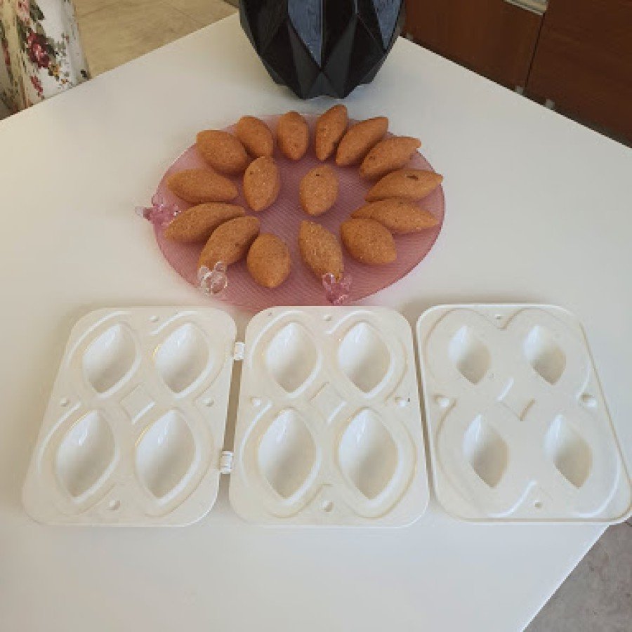 Practical Kibbeh - Filled Cookie Making Apparatus 3 Pieces Practical Kibbeh - Filled Cookie Making Apparatus 3 Pieces
