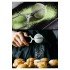 Practical Stainless Steel Flour Cocoa Powder Sugar Sieve - Herbal Tea Brewing Strainer with Tongs