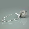 Practical Stainless Steel Flour Cocoa Powder Sugar Sieve - Herbal Tea Brewing Strainer with Tongs