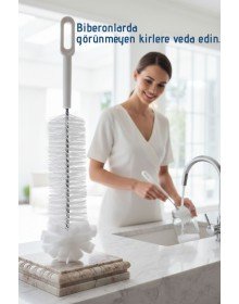 Premium Luxury Bottle and Bottle Brush - Ultra Durable Professional Cleaning & Crystal Shine