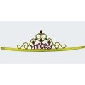 Princess Written Gold Color Adjustable Party Crown 60 cm