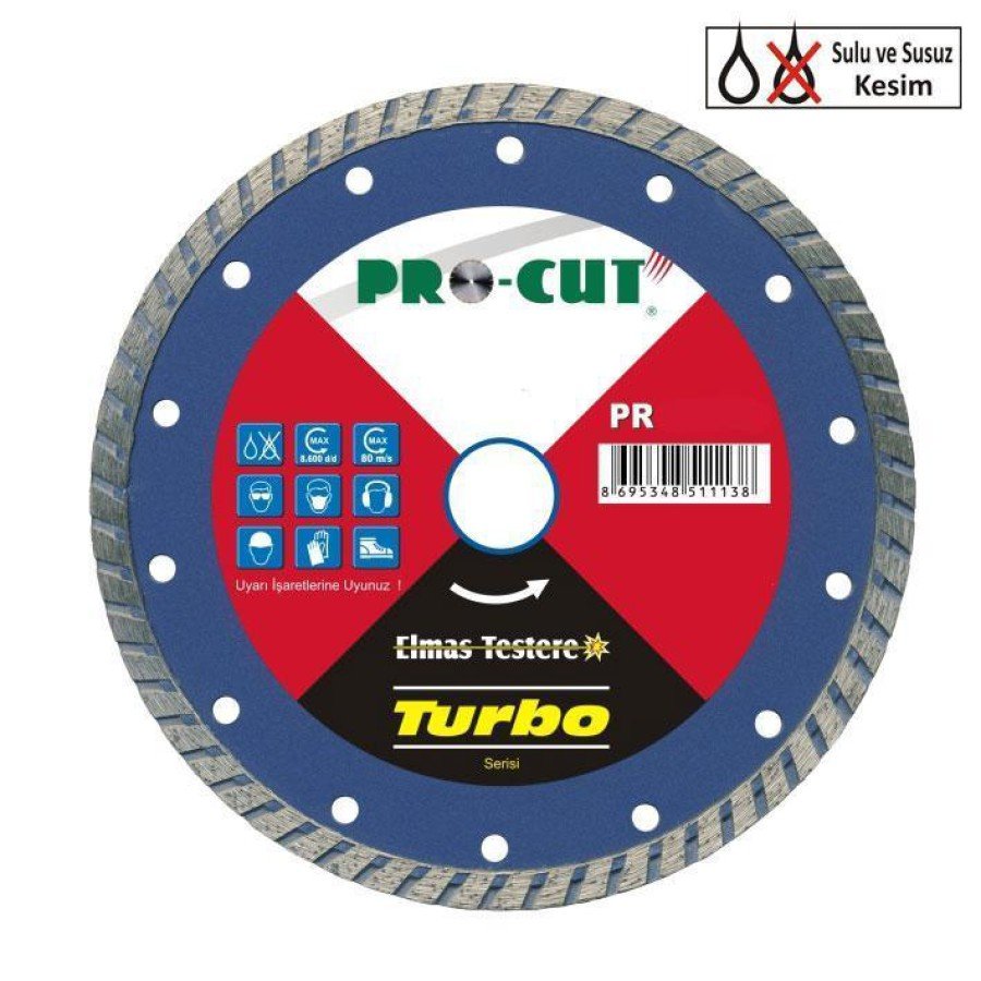 Procut AB 115 mm Turbo Flute Diamond Saw