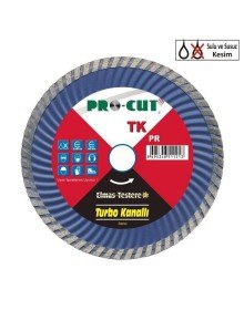 Procut TK 180 mm Turbo Channel Diamond Saw