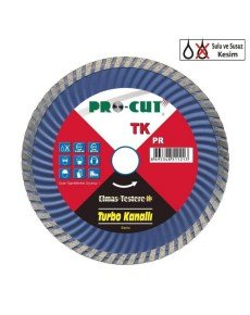 Procut TK 180 mm Turbo Channel Diamond Saw