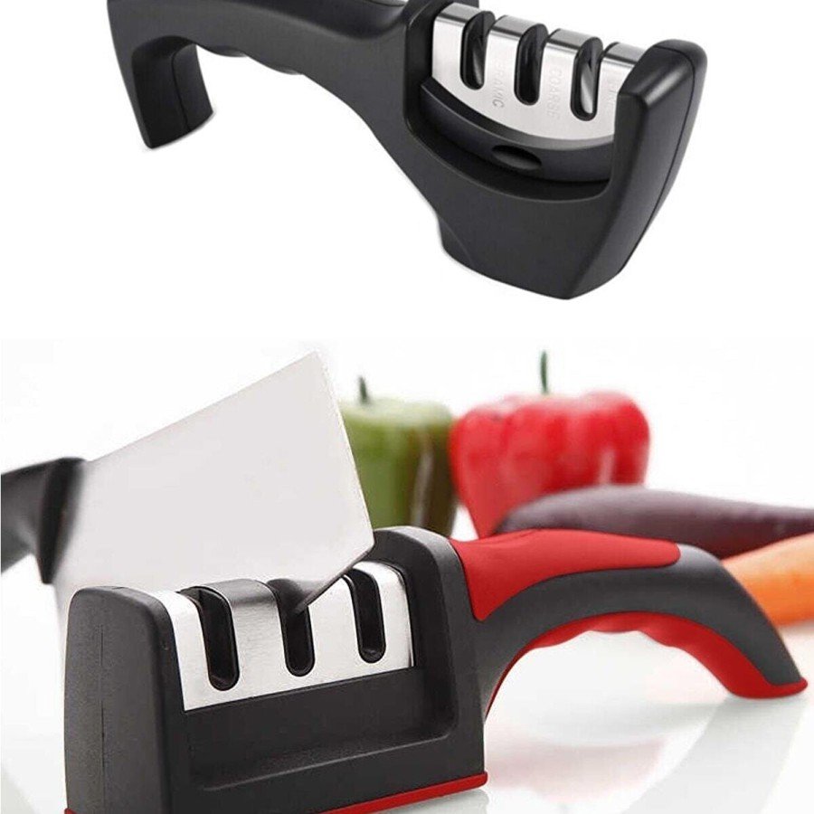 Professional Knife Sharpener 3 Angle Diamond Ceramic Tungsten Steel Hand Sharpening Knives Professional Knife Sharpener 3 Angle Diamond Ceramic Tungsten Steel Hand Sharpening Knives
