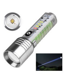 Professional TG LED Powerful 8 Modes Type-C 1000 Lumen Police Flashlight Rechargeable Flashlight
