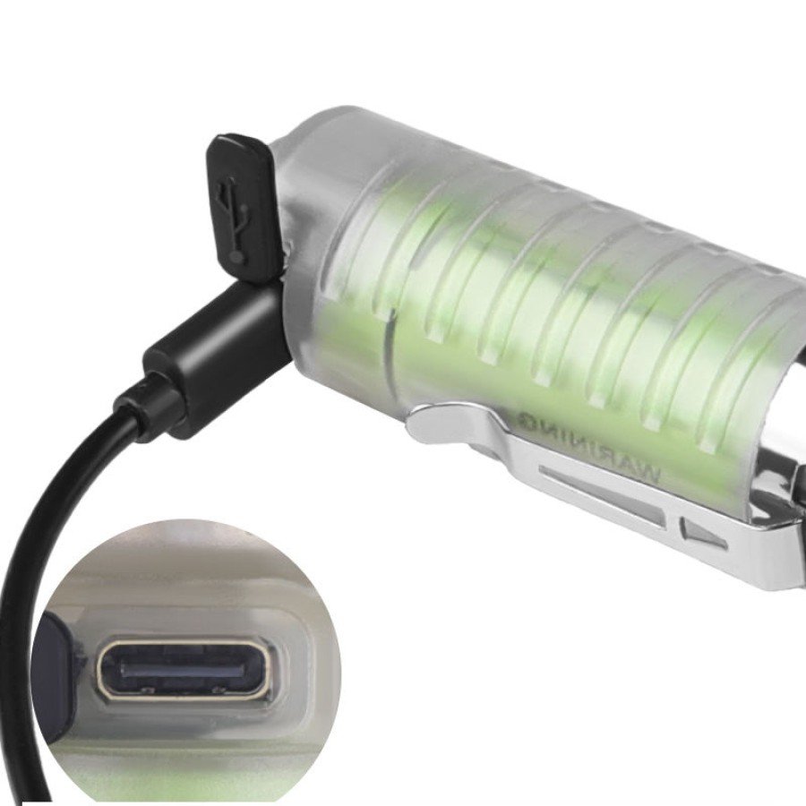 Professional TG LED Powerful 8 Modes Type-C 1000 Lumen Police Flashlight Rechargeable Flashlight