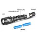 Professional Tx6 Rechargeable Zoom Flashlight Watton Wt-241 Professional Tx6 Rechargeable Zoom Flashlight Watton Wt-241