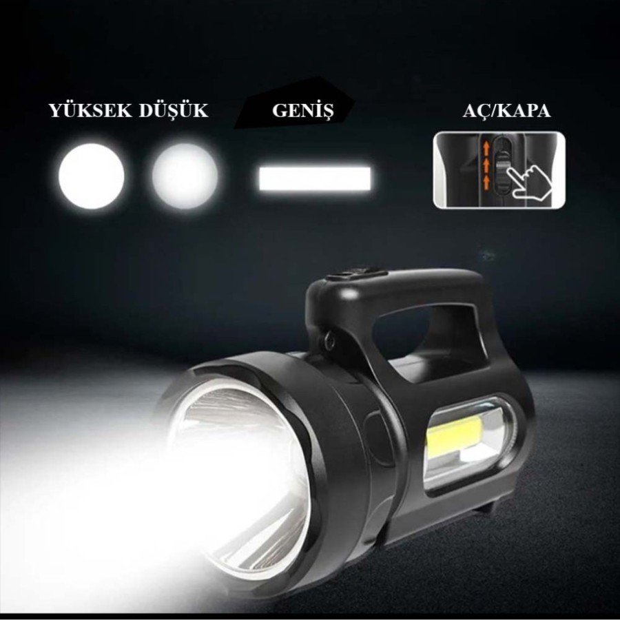 Professional Ultra Powerful LED Flashlight - High Performance 900 Lumen Illumination