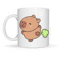 Cute Capybara Patterned Porcelain Mug MODEL 96 CAPYBARA – Cheerful Design, Coffee & Tea Cup, Gift Porcelain Cup Cute Capybara Patterned Porcelain Mug MODEL 96 CAPYBARA – Cheerful Design, Coffee & Tea Cup, Gift Porcelain Cup
