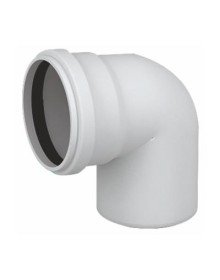 PVC Waste Water Pipe 87 degree 125 mm 10 Pieces