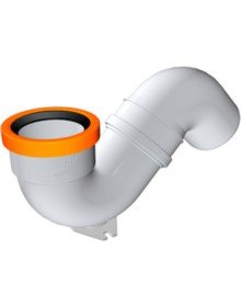 PVC Waste Water Pipe Es Siphon 110x45 mm 1 Piece