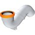 PVC Waste Water Pipe Es Siphon 110x45 mm 1 Piece