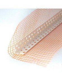 PVC Meshed Corner Profile 2.5 Meters (25 Pieces)