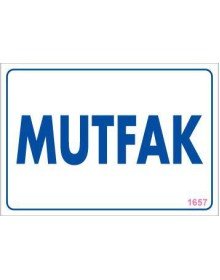 Kitchen Warning Sign 17.5x25 CODE:1657