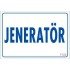 Generator Warning Sign 17.5x25 CODE:1722