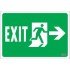 Fire Exit Warning Sign 17.5x25 CODE:951