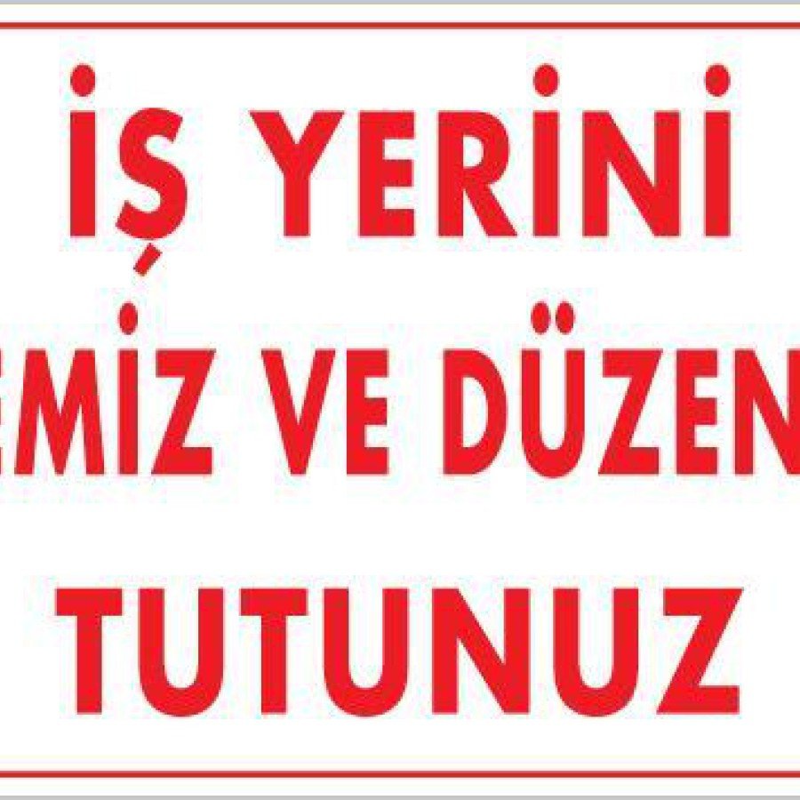 Cleaning Order Warning Sign 25x35 CODE: 1200 Cleaning Order Warning Sign 25x35 CODE: 1200
