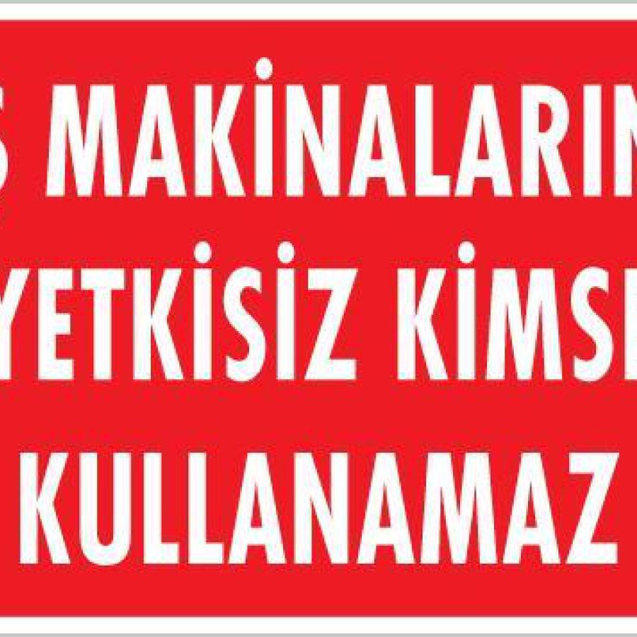 Construction Equipment Warning Sign 25x35 CODE:1325 Construction Equipment Warning Sign 25x35 CODE:1325