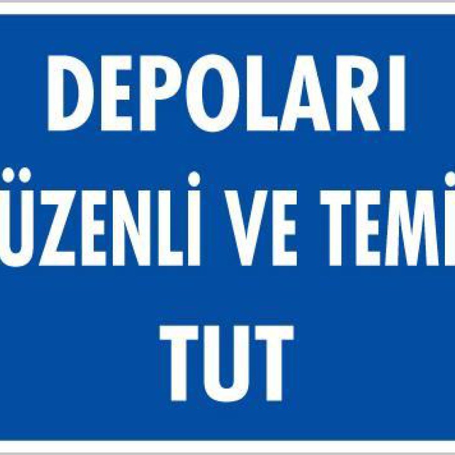 Storage Warning Sign 25x35 CODE:607
