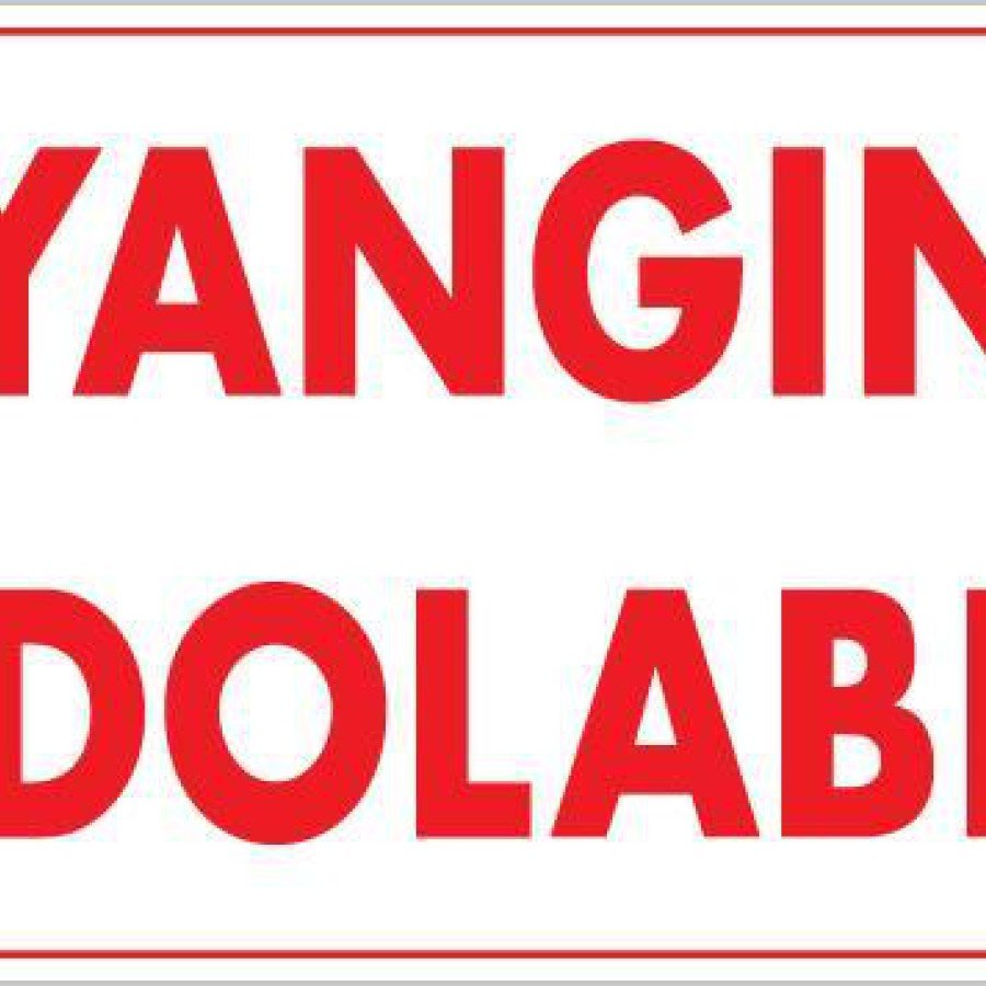 Fire Cabinet Warning Sign 25x35 CODE:889
