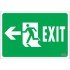 Emergency Exit Warning Sign 17.5x25 CODE:952