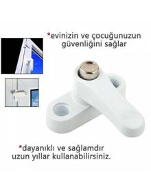 PVC Door Window Safety Lock - STEEL