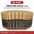 Coffee Gold 2 Gr 50 Pieces Single Use Stick Instant Granule Coffee Bulk Package