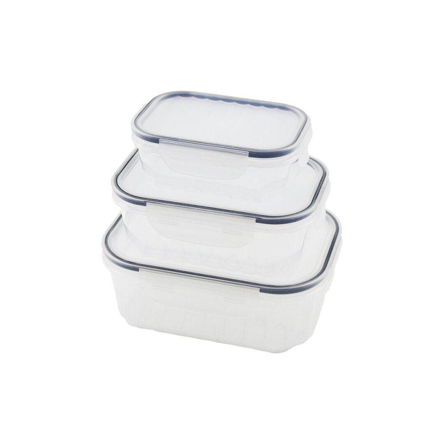 3PCS SIZDIRMAZ SAKLAMA KABI SETİ ŞEFFAF KAP BUĞULU CONTALI KAPAK 500 1000 1700ML 3PCS SIZDIRMAZ SAKLAMA KABI SETİ ŞEFFAF KAP BUĞULU CONTALI KAPAK 500 1000 1700ML