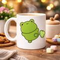 Happy Frog Designed Porcelain Mug MODEL 91 – Fun, Sweet and Joyful Coffee Cup Happy Frog Designed Porcelain Mug MODEL 91 – Fun, Sweet and Joyful Coffee Cup