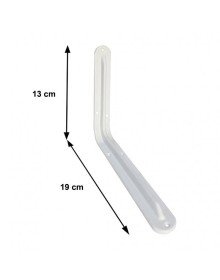 Under Shelf 6x8 mm White