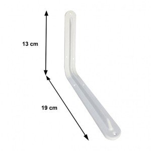 Under Shelf 6x8 mm White Under Shelf 6x8 mm White
