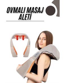 Relaxing Scrub Heated Neck Waist Shoulder Back Massager and Massage Device