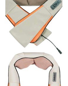 Relaxing Scrub Heated Neck Waist Shoulder Back Massager and Massage Device