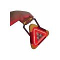 Reflector Solar Panel Solar Rechargeable Triangle Light Traffic Reflector Lantern