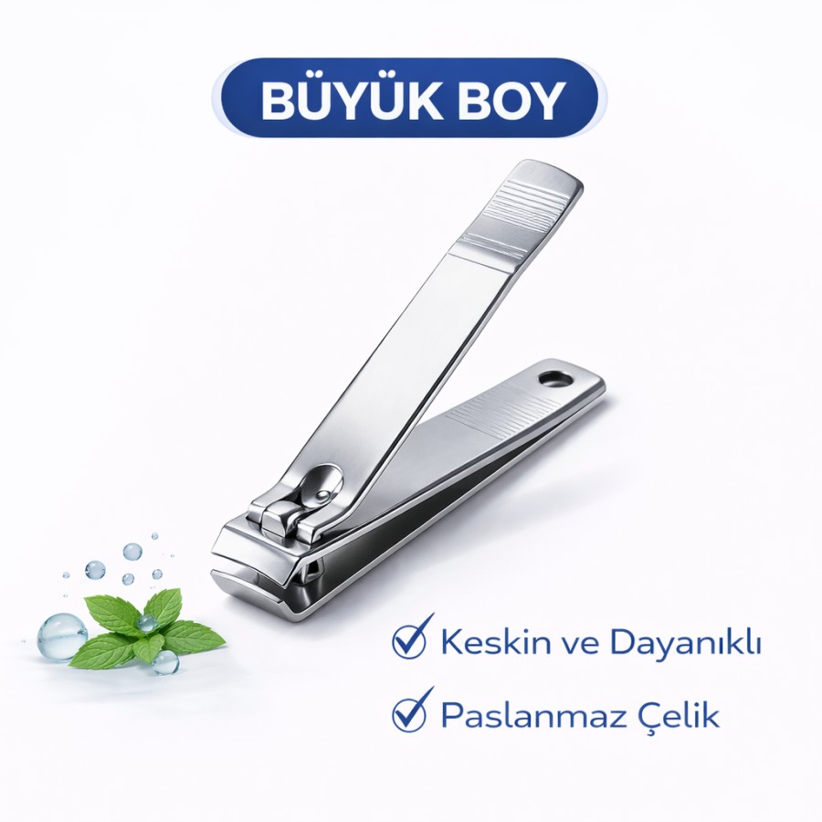 İMA Large Size Nail Clipper Professional Nail Clipper 1 Piece